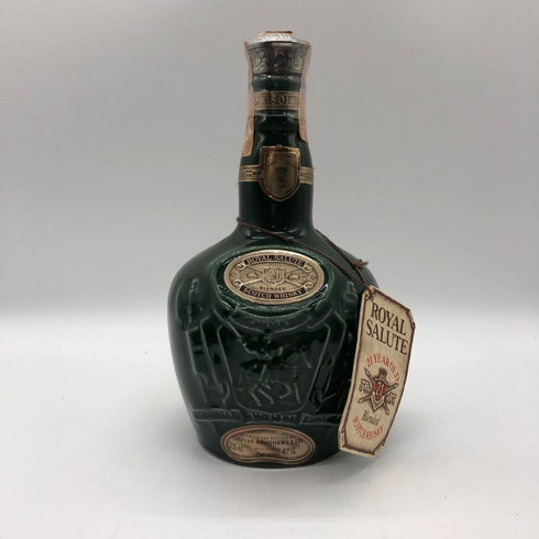 ロイヤルサルート 21年 緑陶器ボトル 700ml 40% ROYAL SALUTE スコッチウイスキー1334.7g【V4】