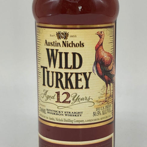 ワイルドターキー 12年 赤キャップ 700ml WILD TURKEY バーボン【L4】