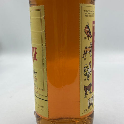 ホワイトホース ファインドオールド 1978 干支ボトル 760ml 43% WHITE HOUSE スコッチウイスキー【L4】