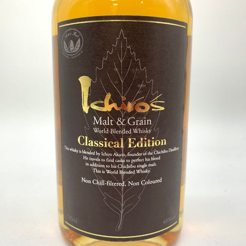 東京都限定◆イチローズモルト クラシカル エディション 700ml 48% Ichiro's Malt Classical Edition 【R1】