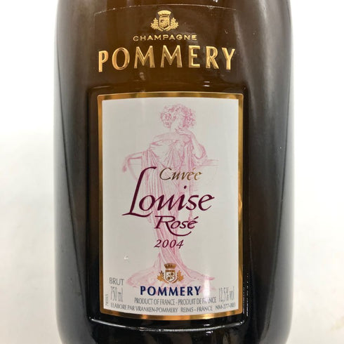 ポメリー キュヴェ ルイーズ ロゼ 2004 750ml 12.5% シャンパン POMMERY シャンパン【J0】