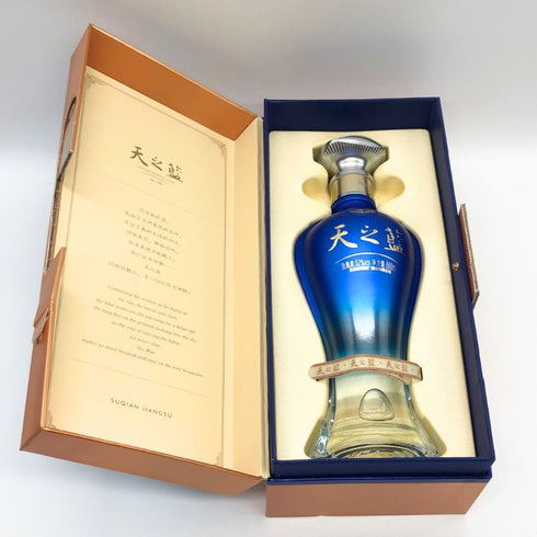 天之藍 白酒 濃香型 500ml 52% 中国酒1120g【M4】