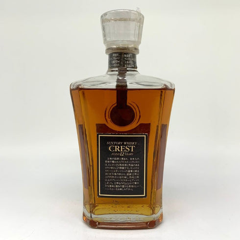 東京都限定◆サントリー クレスト 12年 向獅子マーク 700ml 43% SUNTORY 【L2】