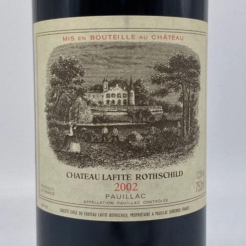 シャトー ラフィット ロートシルト 2002 750ml CHATEAU LAFITE ROTHSCHILD ボルドーワイン【C4】