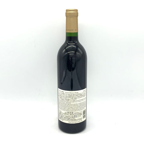 グレイス キュヴェ 三澤 ルージュ 2017 750ml 13% GRACE CUVEE MISAWA ROUGE 日本ワイン【G2】