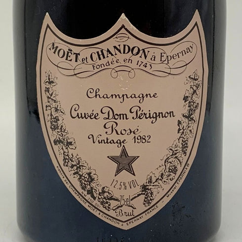 ドンペリニヨン ロゼ ヴィンテージ 1982 750ml 12.5% Dom Perignon Rose Vintage シャンパン【H2】