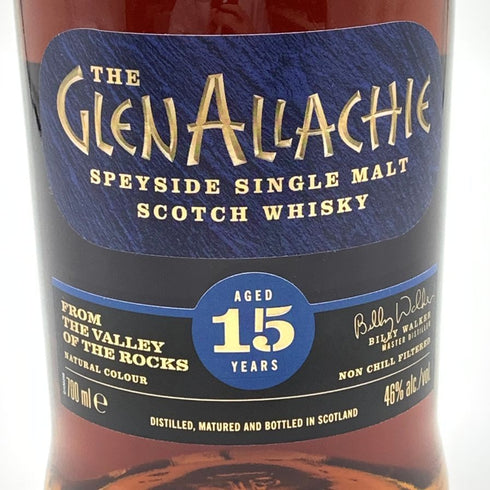 グレンアラヒー 15年 700ml 46% GLEN ALLACHIE スコッチウイスキー【Q2】
