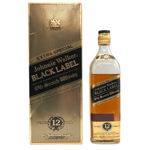 ジョニーウォーカー ブラックラベル 12年 エクストラ スペシャル 黒金キャップ 750ml 43% Johnnie Walker BLACK LABEL EXTRA SPECIAL スコッチウイスキー【T】