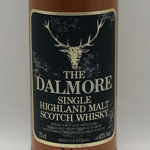 ダルモア 12年 シングル ハイランドモルト 750ml 43% THE DALMORE スコッチウイスキー【N0】