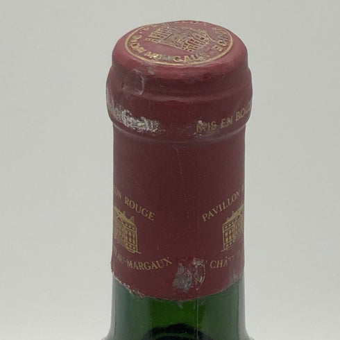 パヴィヨン ルージュ デュ シャトー マルゴー 1987 750ml 12.5% PAVILLON ROUGE DU CHATEAU MARGAUX ボルドーワイン【AFA15】