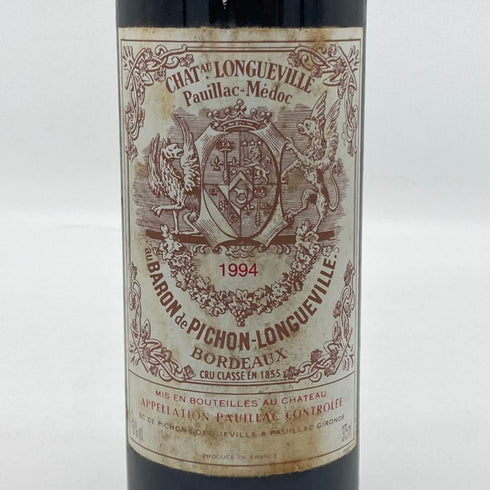 シャトー ピション ロングヴィル バロン 1994 375ml 13% CHATEAU PICHON LONGUEVILLE ボルドーワイン【U4】