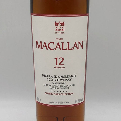 マッカラン 12年 シェリーオーク コレクション 40% 700ml MACALLAN スコッチウイスキー【X1】
