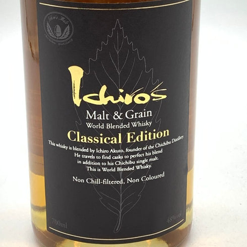 東京都限定◆イチローズモルト クラシカル エディション 700ml 48% Ichiro's Malt Classical Edition 【M4】