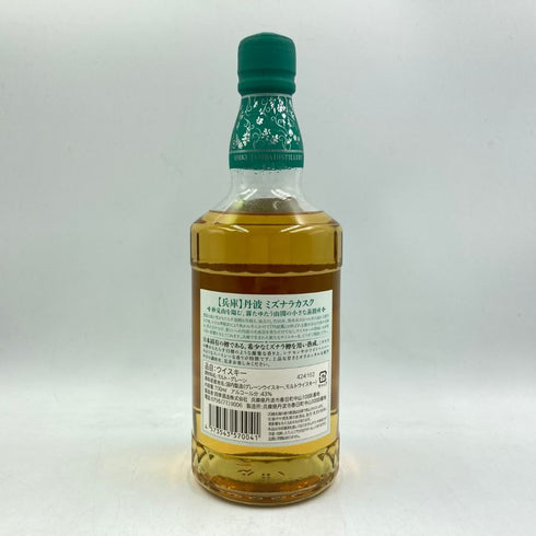 東京都限定◆四季丹波蒸留所 丹波 ミズナラカスク 700ml 43% 【L】