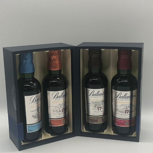 バランタイン 17年 シグネチャー ディスティラリー コレクション 200ml 40% 4本セット Ballantine's スコッチウイスキー【O2】