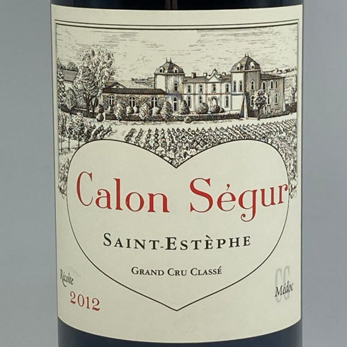 シャトー カロン セギュール 2012 13% 750ml CHATEAU Calon Segur ボルドーワイン【P0】