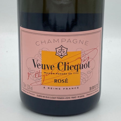 ヴーヴ クリコ ロゼ ローズラベル 750ml 12.5% Veuve Clicquot Rose Label シャンパン【O4】