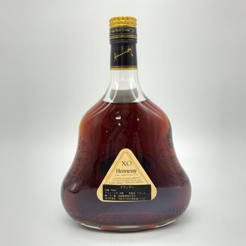 ヘネシーXO クリアボトル 金キャップ 700ml 40% Hennessy コニャック【S2】