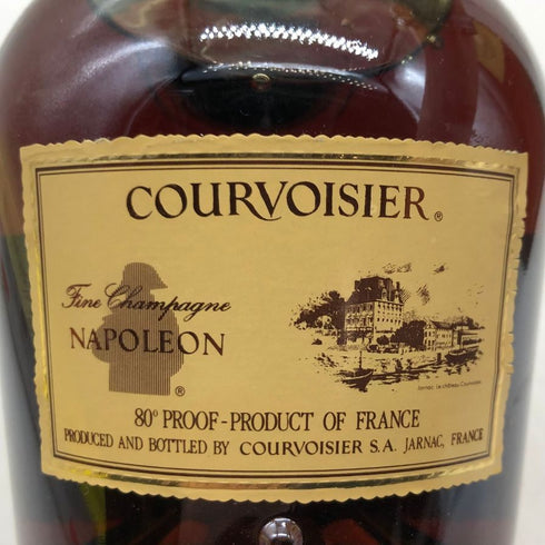 クルボアジェ ナポレオン ファインシャンパーニュ グリーンボトル 700ml 度数表記なし COURVOISIER NAPOLEON コニャック【E1】