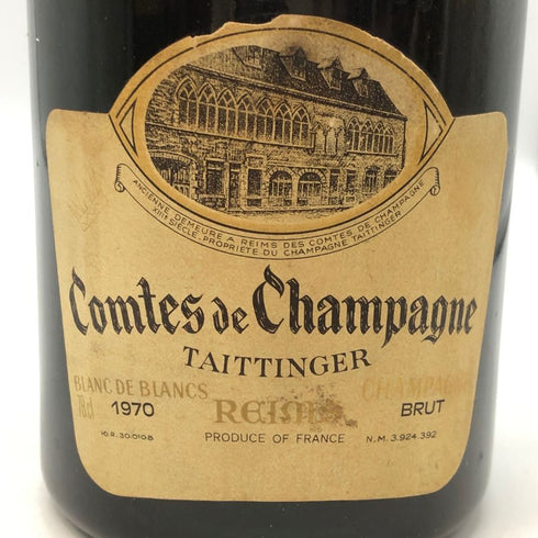 テタンジェ コント シャンパーニュ 1970 780ml アルコール度数無記載 TAITTINGER シャンパン【N2】