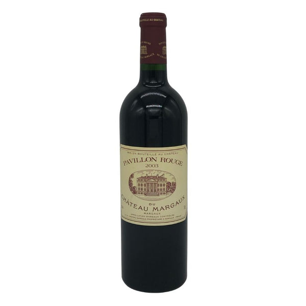 パヴィヨン ルージュ デュ シャトー マルゴー 2003 750ml 13% PAVILLON ROUGE DU CHATEAU MARGAUX ボルドーワイン【J4】