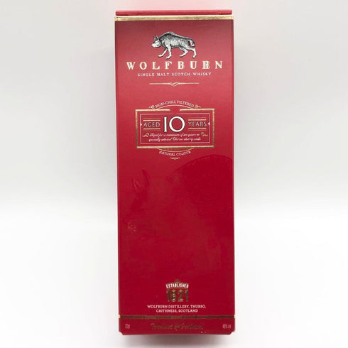 ウルフバーン 10年 シングルモルト 700ml 46% WOLFBURN スコッチウイスキー【L2】