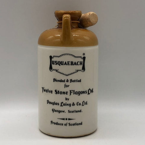 ウシュクベ ストーンフラゴン 陶器ボトル 750ml 43% USQUAEBACH Stone Flagon スコッチウイスキー1371g【N1】