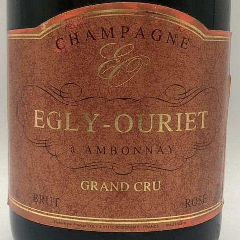 エグリ ウーリエ グランクリュ アンボネ ブリュット ロゼ 1996 750ml Egly-Ouriet Grand Cru Ambonnay スパークリングワイン【G2】