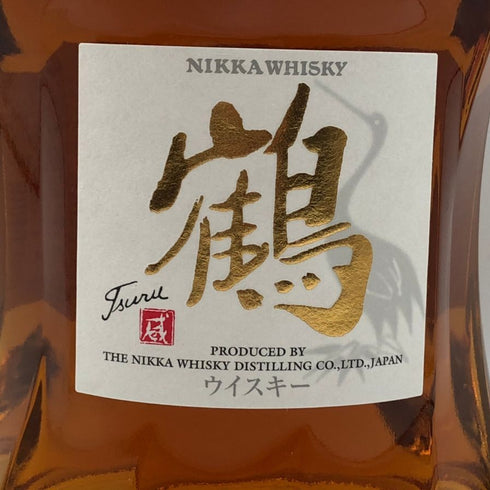 東京都限定◆ニッカ 鶴 プレミアムブレンデッドウイスキー 蒸溜所限定品 700ml 43% NIKKA TSURU 【D2】
