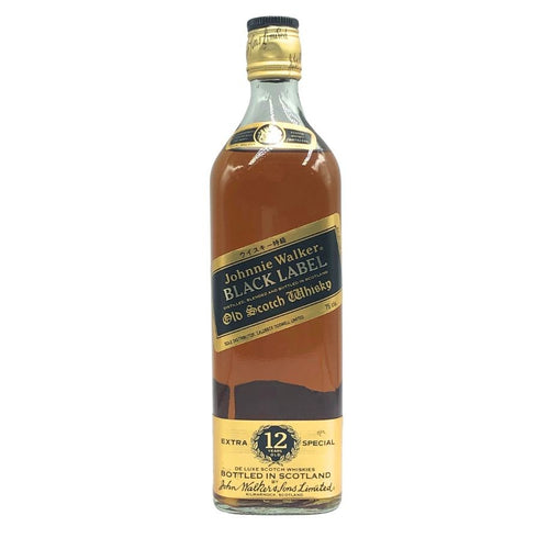 ジョニーウォーカー ブラックラベル 12年 エクストラ スペシャル 黒金キャップ 750ml 43% Johnnie Walker BLACK LABEL EXTRA SPECIAL スコッチウイスキー【T1】