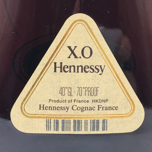 ヘネシー XO 金キャップ グリーンボトル 700ml 40% Hennessy コニャック【M1】