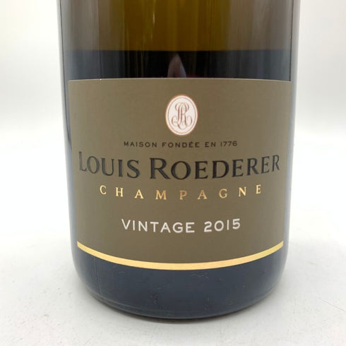 ルイロデレール ブリュット ヴィンテージ 2015 750ml LOUIS ROEDERER BRUT シャンパン【G】