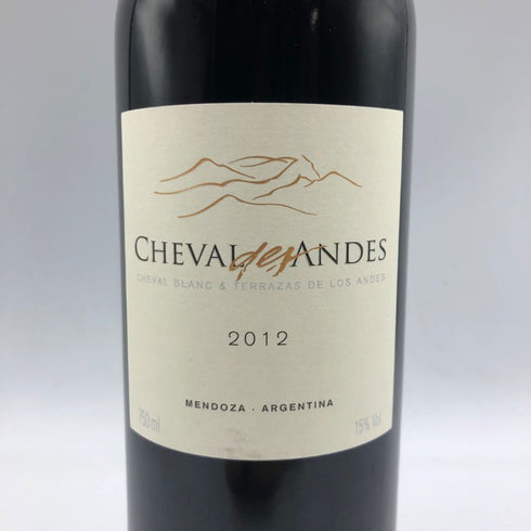 シュヴァル デ アンデス 2012 750ml 15% CHEVAL DES ANDES 赤ワイン【S2】