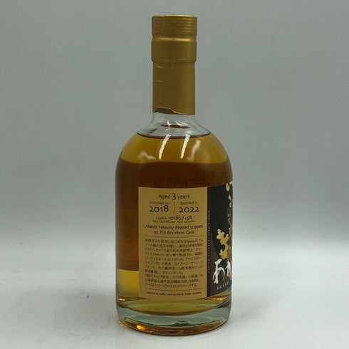 東京都限定◆江井ヶ嶋酒造 あかし ゴーストシリーズ 3年 2018-2022 バーボンカスク 500ml 61.5% AKASHI 【P2】