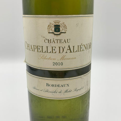シャトー シャペル ダリエノール ブラン 2010 750ml 12% Chateau Chapelle d'Alienor Blanc 白ワイン【G4】