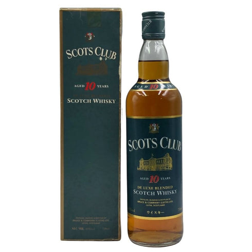 スコッツクラブ 10年 デラックス ブレンデッド 750ml 43% SCOTS CLUB スコッチウイスキー【N1】
