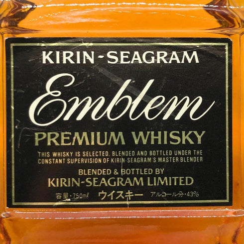 東京都限定◆キリン シーグラム エンブレム 760ml 43% KIRIN SEAGRAM 【R1】