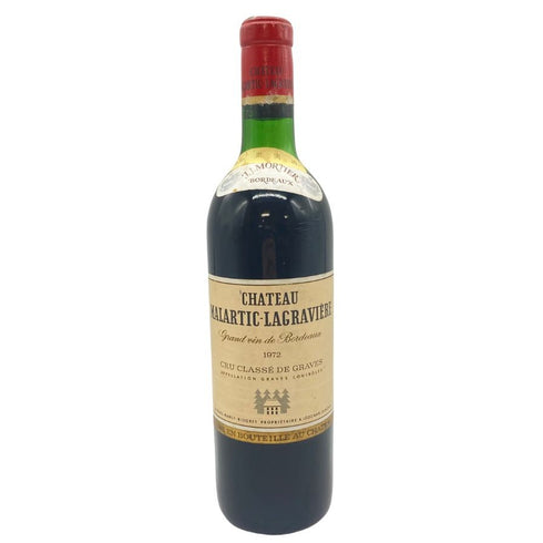 シャトー マラルティック ラグラヴィエール 1972 750ml 14% CHATEAU MALARTIC LAGRAVIERE 【F】