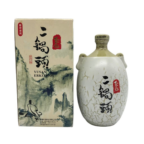 玉山 二鍋頭 中国酒 2007 陶器ボトル 750ml 54% YUSAN ERKUOTOU 中国酒1315g【N】