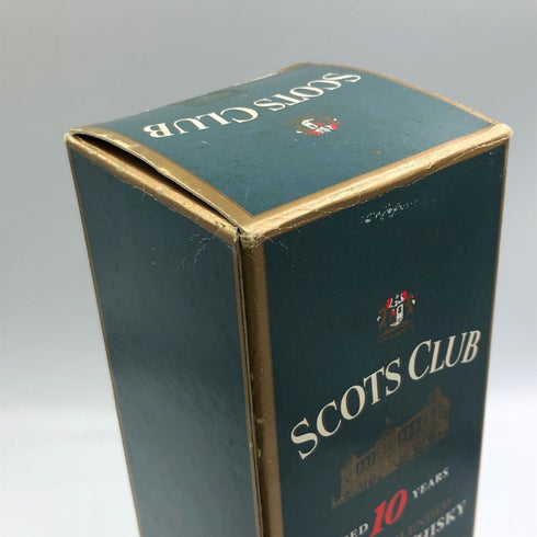スコッツクラブ 10年 デラックス ブレンデッド 750ml 43% SCOTS CLUB スコッチウイスキー【N1】