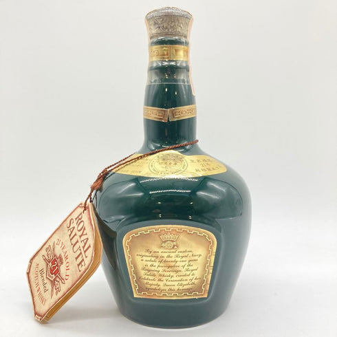 シーバスブラザーズ ロイヤル サルート 21年 緑陶器 700ml 40% Chivas Brothers Royal Salute 1330g【F2】