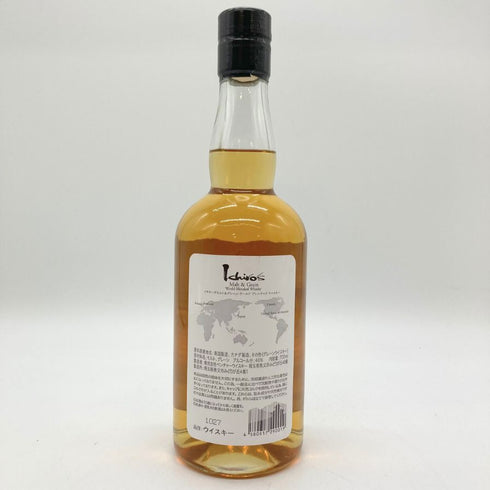 東京都限定◆イチローズモルト&グレイン ワールド ブレンデッド ウイスキー ホワイトラベル 700ml 46% Ichiro's Malt & Grain World Blended Whisky 【M】