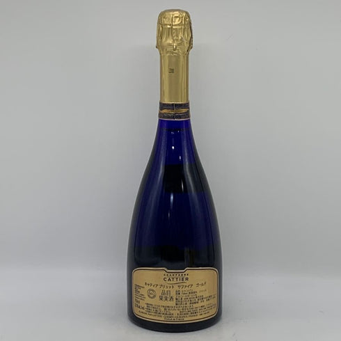 キャティア サファイア ゴールドラベル ブリュット 750ml 12.5% CATTIER Saphir シャンパン【B0】