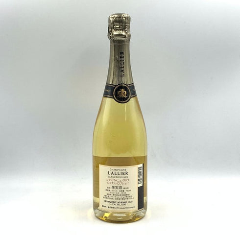 ジョエル ロブション ラリエ ブラン ド ブラン グラン クリュ 750ml 12.5% Joel Robuchon LALLIER BLANC DE BLANCS GRAND CRU シャンパン【Y1】