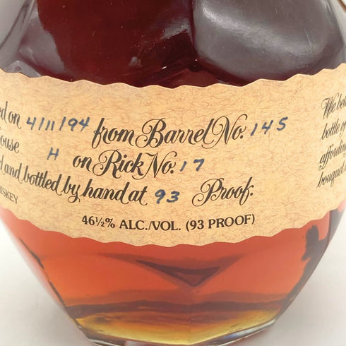 ブラントン シングルバレル 1994 750ml 46.5% Blanton's 【Y1】