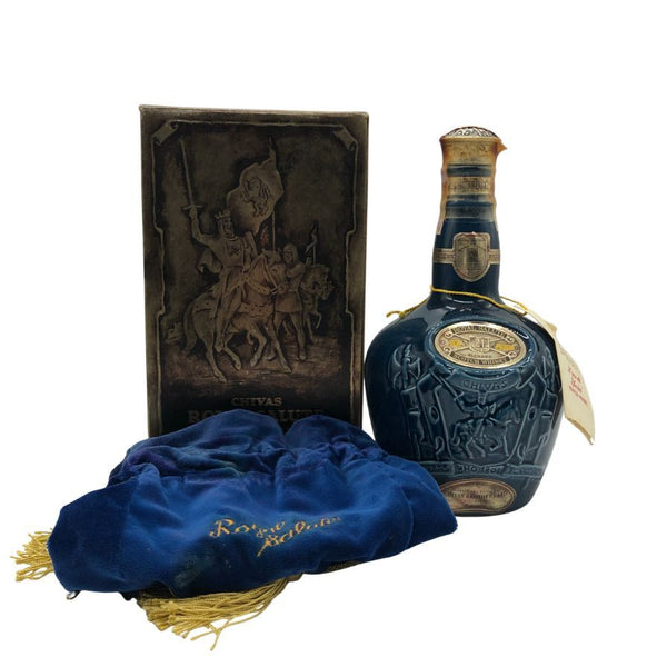 ロイヤルサルート 21年 青陶器ボトル 700ml 40% ROYAL SALUTE スコッチウイスキー1143.5g【M4】