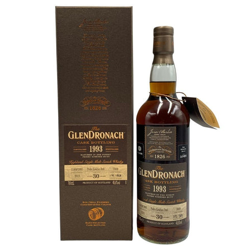 グレンドロナック 30年 ペドロヒメネスバット Ysカスク 1993-2023 700ml 48.6% GLENDRONACH スコッチウイスキー【T1】