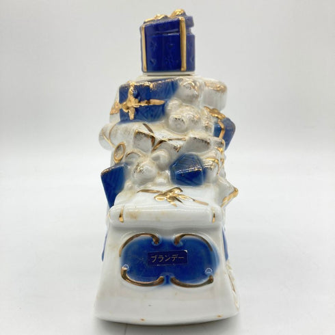 サントリー ブランデー エクストラ クリスマス陶器ボトル ソリ 1990 700ml 40% SUNTORY BRANDY EXTRA 1253g【SKU】