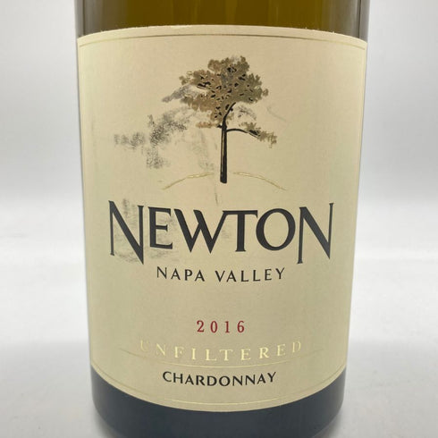 ニュートン ナパ ヴァレー アンフィルタード シャルドネ 2016 750ml 14% NEWTON NAPA VALLEY UNFILTERED 【N4】
