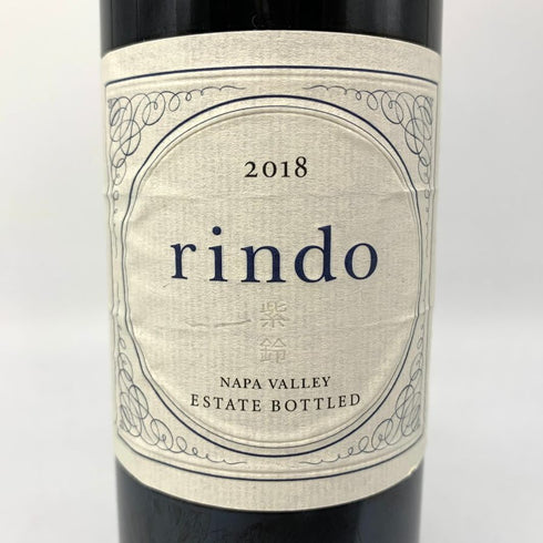 ケンゾー エステート 紫鈴 rindo 2018 375ml 15.2% KENZO ESTATE カリフォルニアワイン【N2】